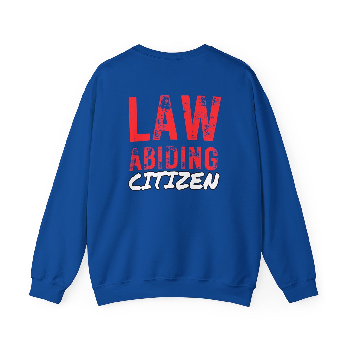 Law Abiding Citizen Crewneck Sweatshirt by CholoNerd