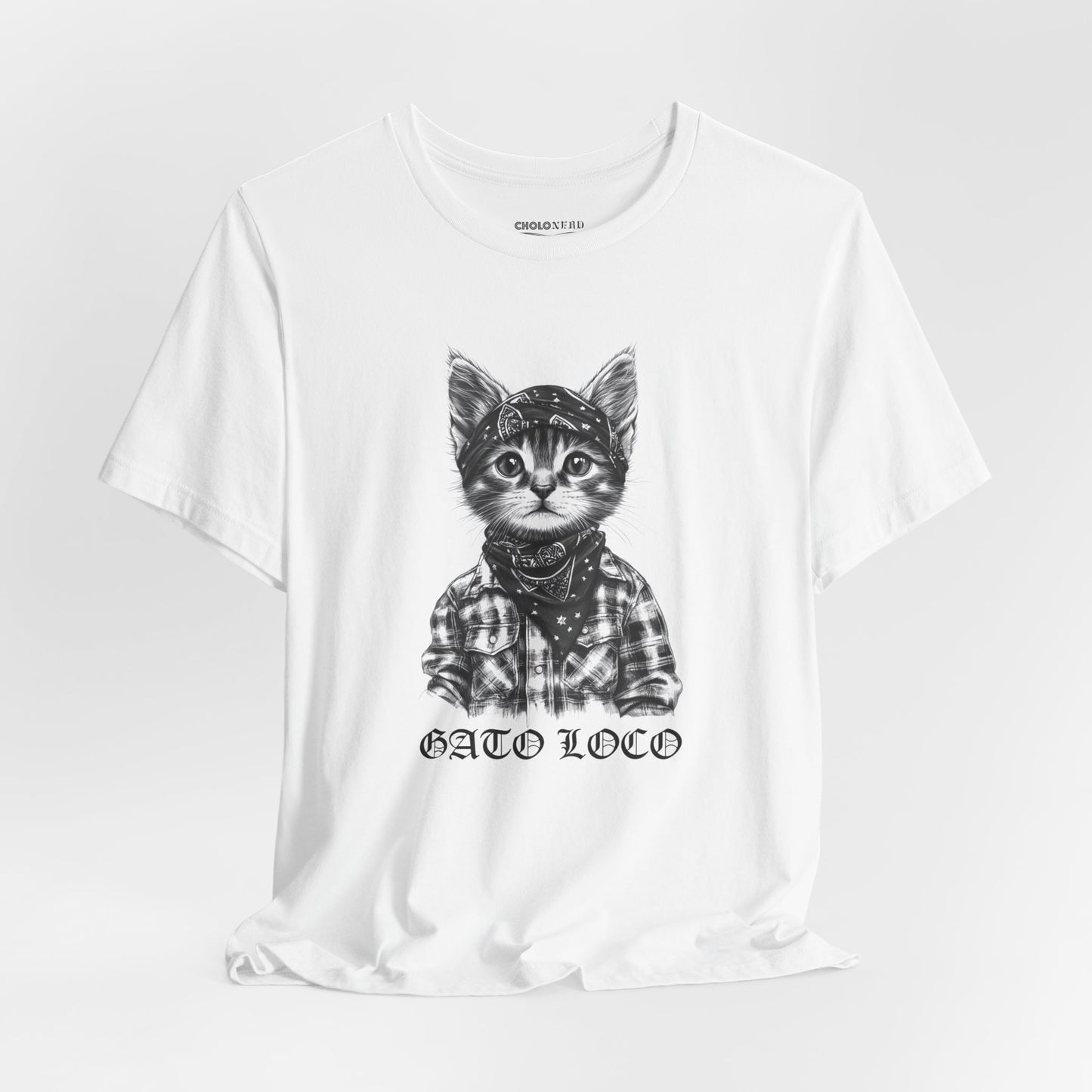 Gato Loco Soft Cotton T-shirt by CholoNerd