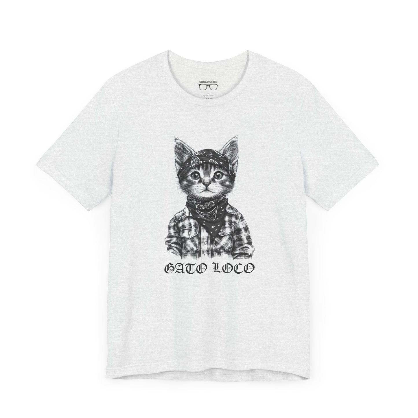 Gato Loco Soft Cotton T-shirt by CholoNerd