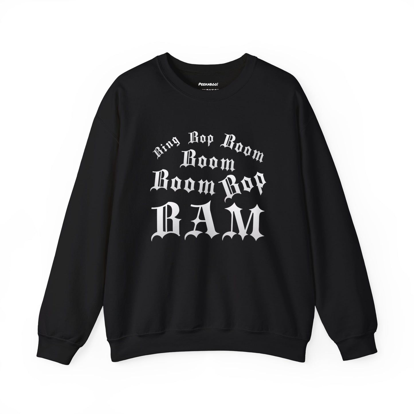 CholoNerd | Peekaboo Bing Bop Boom Boom Boom Bop Bam GNX Crewneck Sweatshirt