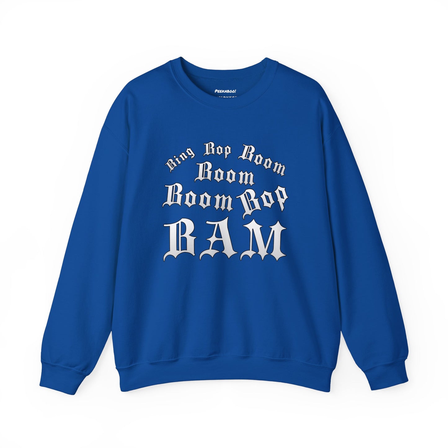 CholoNerd | Peekaboo Bing Bop Boom Boom Boom Bop Bam GNX Crewneck Sweatshirt