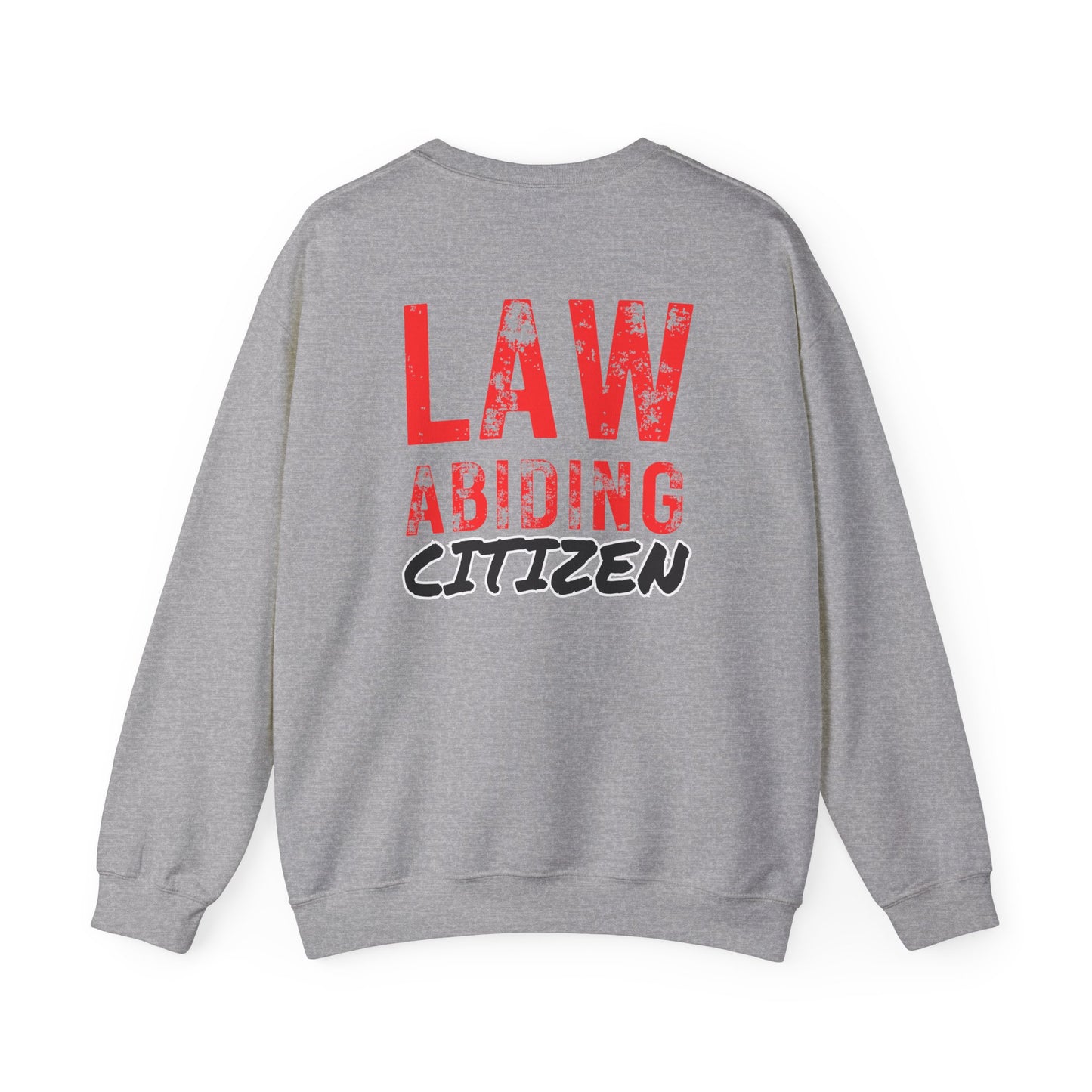 Law Abiding Citizen Crewneck Sweatshirt by CholoNerd