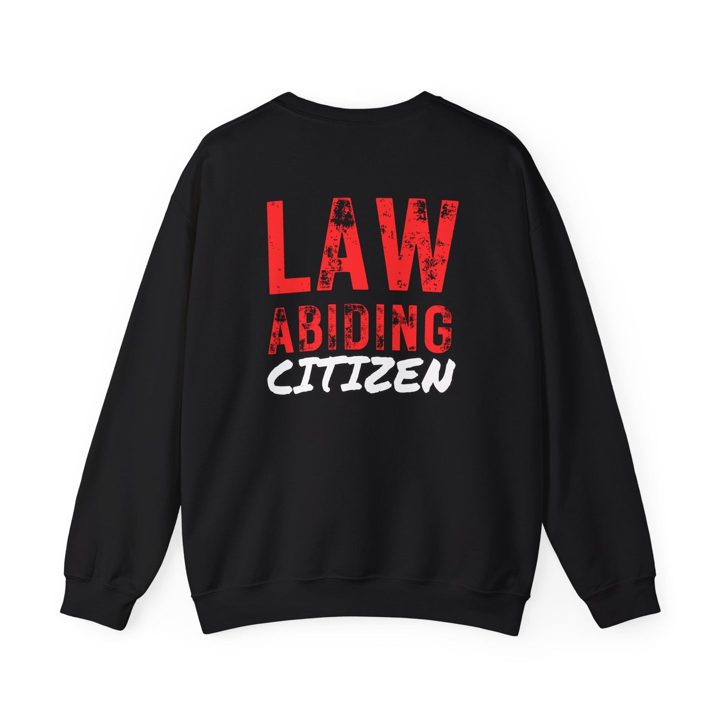 Law Abiding Citizen Crewneck Sweatshirt by CholoNerd