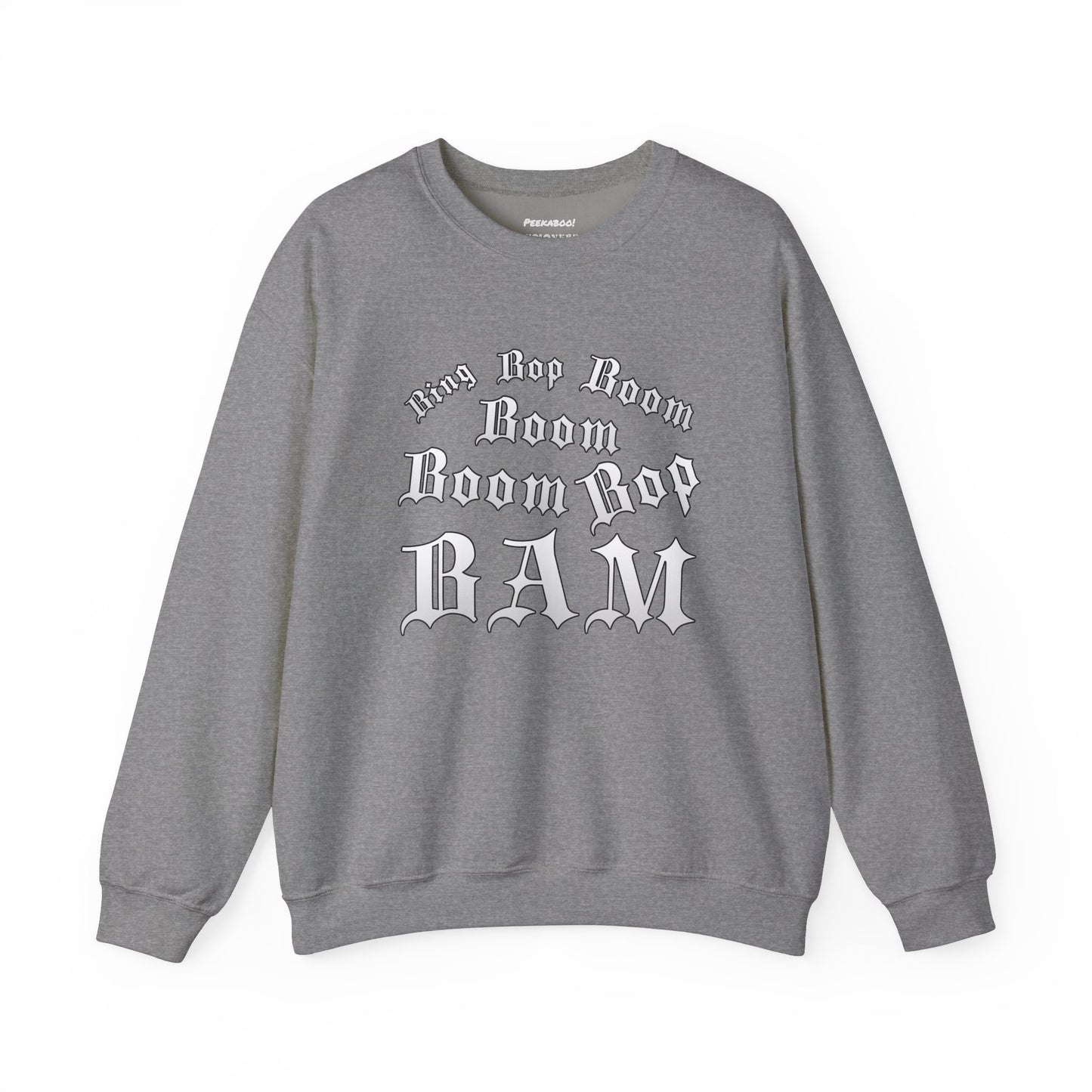 CholoNerd | Peekaboo Bing Bop Boom Boom Boom Bop Bam GNX Crewneck Sweatshirt