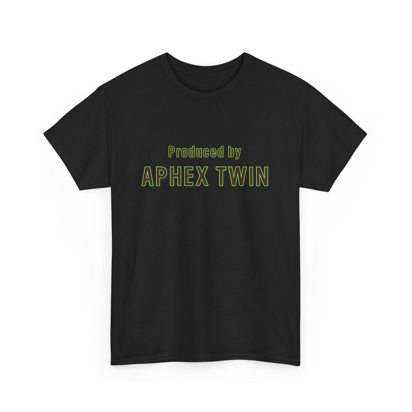 Produced by Aphex Twin T-Shirt - David Lynch Twin Peaks Font Design