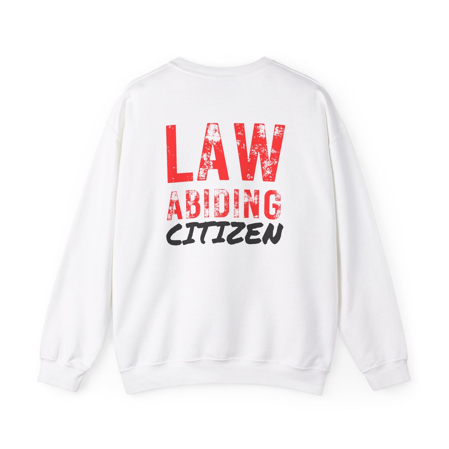 Law Abiding Citizen Crewneck Sweatshirt by CholoNerd