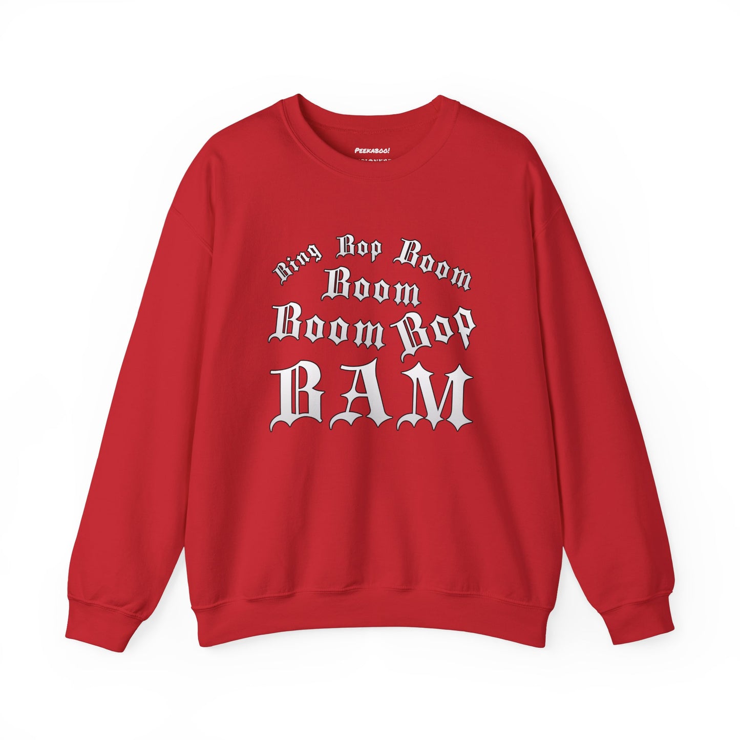 CholoNerd | Peekaboo Bing Bop Boom Boom Boom Bop Bam GNX Crewneck Sweatshirt