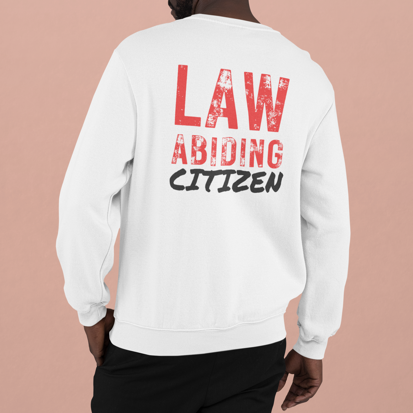 Law Abiding Citizen Crewneck Sweatshirt by CholoNerd