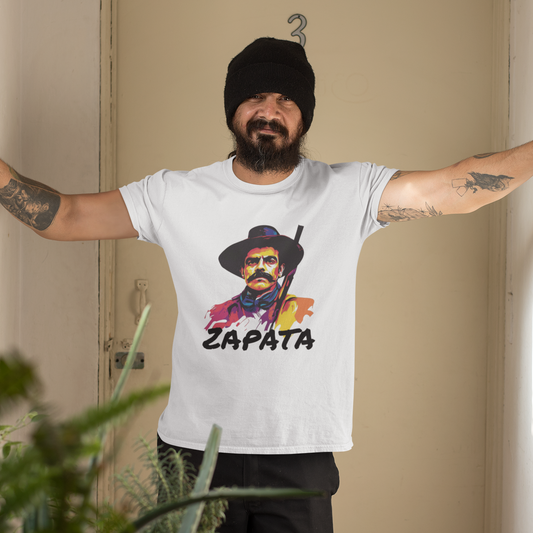 Emiliano Zapata Graffiti Unisex Graphic T-Shirt by CholoNerd