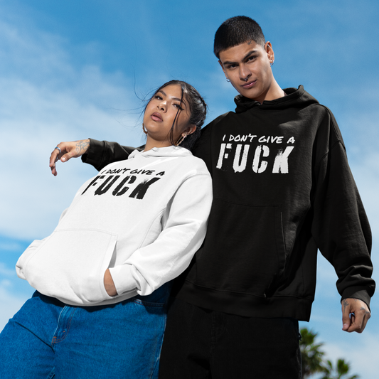 I Don't Give A Fuck Unisex Hoodie by CholoNerd