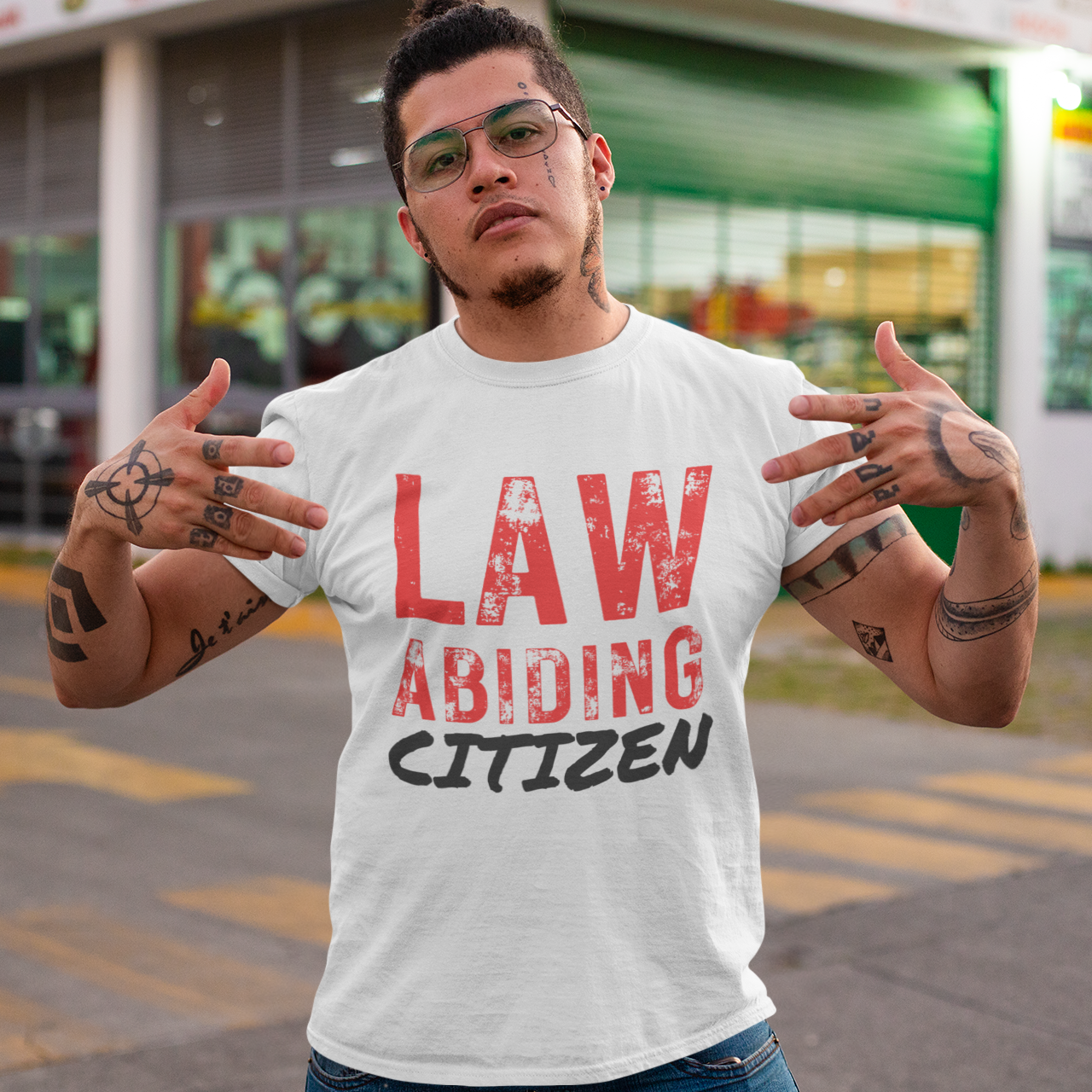 Law Abiding Citizen Heavy Cotton T-shirt by CholoNerd